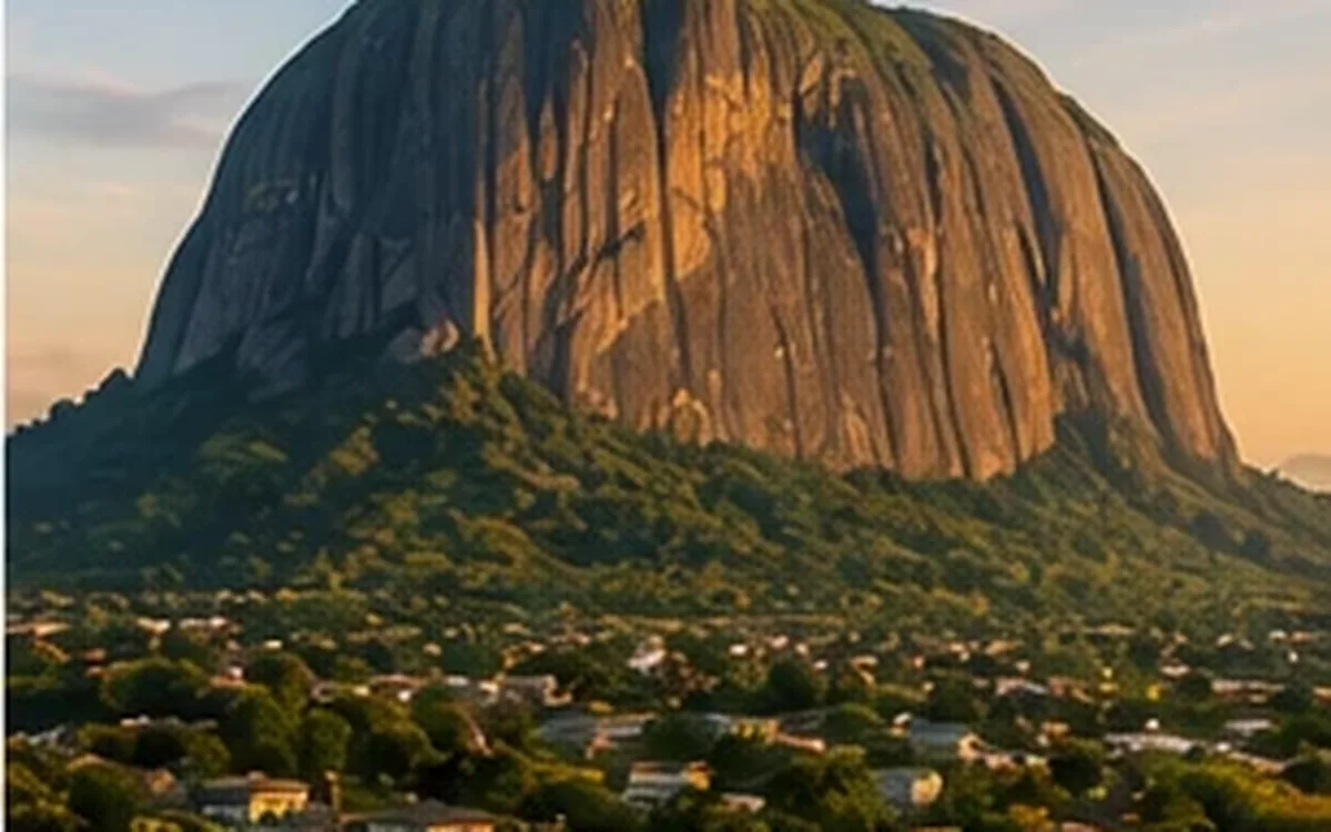 Nigeria – the Lagos city skyline